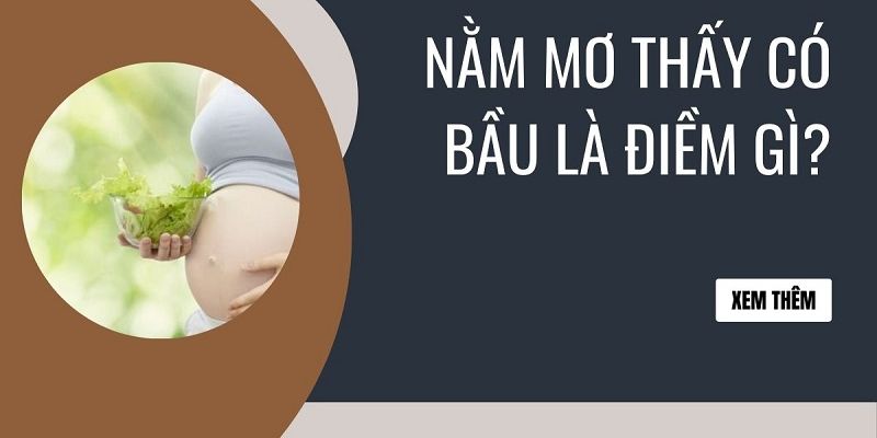 Giải nghĩa những giấc mơ người khác có bầu 